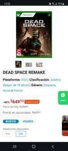 Game Planet : Dead space remake xbox series x