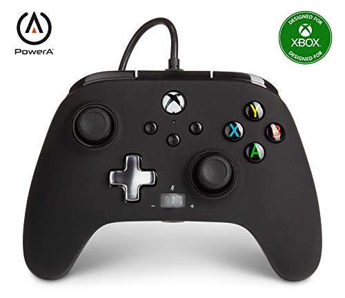 Amazon: Control Mejorado Alámbrico para Xbox Series X|S - Negro