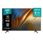 Amazon: Hisense Pantalla 75" 4K Smart TV LED 75A6H Google TV