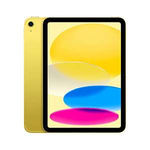 Amazon: Apple 2022 iPad de 10.9 Pulgadas (Wi-Fi + Cellular, 64 GB) - Amarillo (décima generación)