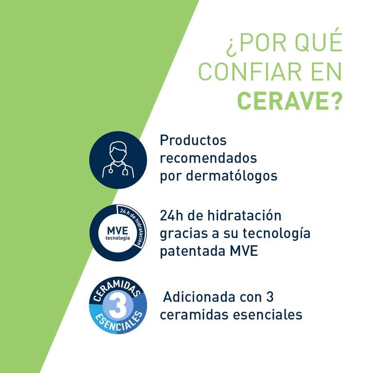 Amazon: CeraVe Limpiadora Hidratante para Rostro y Cuerpo 473 ml