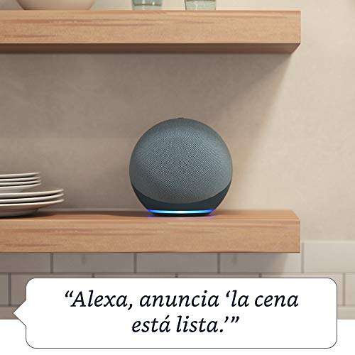 Amazon - Alexa Amazon Echo (la grande, no Dot) 40% de descuento + promos bancarias o cupon 10%