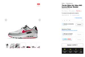 Innvictus: Tenis Nike Air Max 90 Icons Silver Bullet