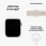 AMAZON: Apple Watch S8 45mm Blanco Estelar