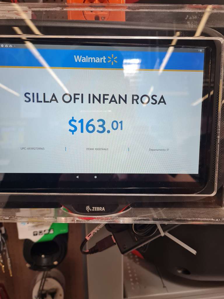 Walmart:varias sillas en liquidacion