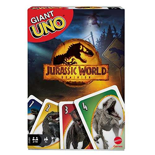 Amazon: UNO Jurassic World, Gigante