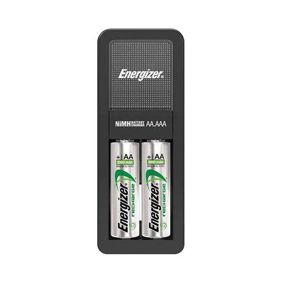 Bodega Aurrera: Cargador Energizer + 2 Baterias