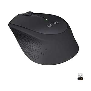 Amazon: Logitech M280 Mouse Inalámbrico, 2.4 GHz, Nano Receptor USB, Seguimiento Óptico, Resolución 1000 dpi, 3 botones, Batería de 18 Meses