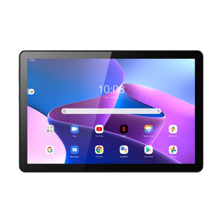 CyberPuerta: Tablet Lenovo Tab M10 Gen 3 10.1", 32GB, Android 11, Gris Tormenta