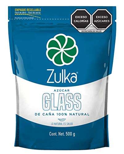 Amazon: Azúcar zulka glass 500g (Cantidad mín 3)