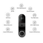 Amazon: Kasa Smart Video Doorbell w/ Chime, 2K Resolution, Alexa & Google Assistant Compatible (precio antes de finalizar la compra)