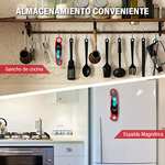Amazon: Termómetro Digital de Carne Cocina, termómetro de doble sonda para horno, con lectura instantánea para alimentos
