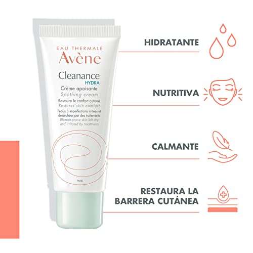 Amazon: Avene Cleanance Hydra Crema Facial, 40 ml (Planea y Ahorra)