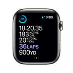 Amazon: Apple Watch Series 6 (GPS + Celular, 44mm) - Caja de Acero Inoxidable de Grafito con Correa Deportiva Negra (Reacondicionado)