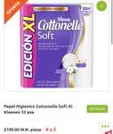 Fresko: Papel higiénico Cottonelle Soft XL 32 rollos, 4x2 ($99.5 cada paquete)