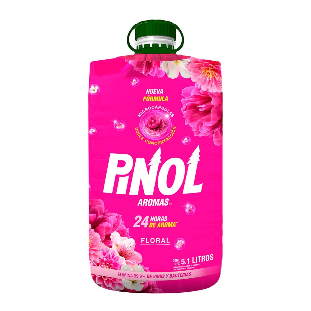Amazon: Pinol aromas limpiador multiusos aroma floral 5.1 lt | Precio comprando 2 unidades