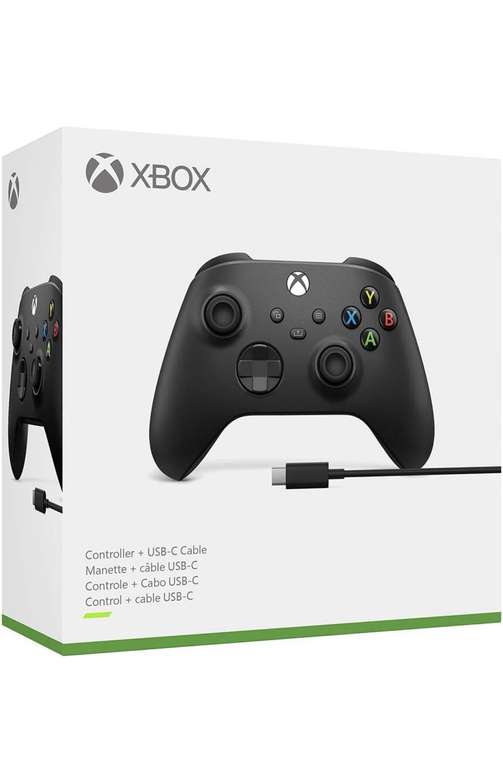 Amazon: Control Xbox Series X|S y one + Cable usb C