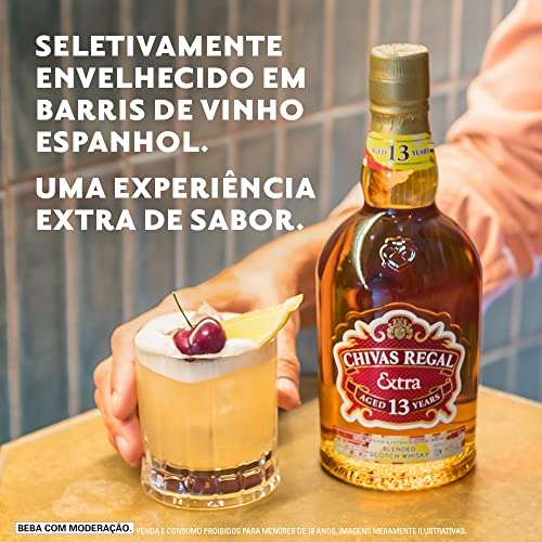Amazon: Chivas Regal Extra 13 años Sherry Whisky Blended Scotch 750ml con descuento