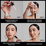 Amazon: NYX PROFESSIONAL MAKEUP Base de maquillaje total control pro drop (varios tonos) | envío gratis con Prime