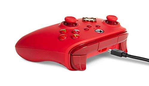 Amazon: Control Xbox PowerA (Rojo)