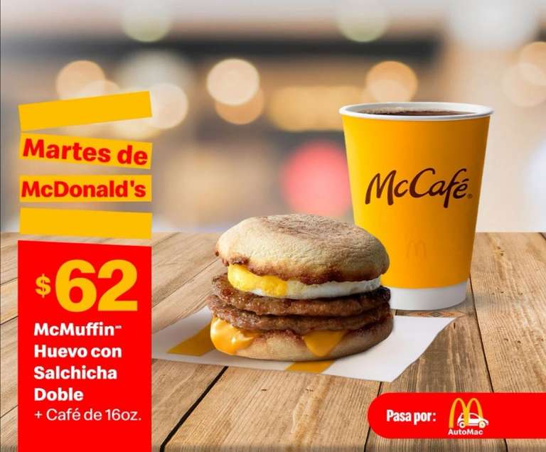 McDonald's: Martes de McDonald's 14 Junio