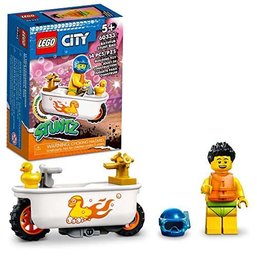 Amazon: Kit de construcción Lego City 60333 Moto Acrobatica: Tina (14 Piezas)