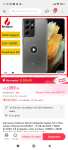 AliExpress: Combo Celular Samsung Galaxy S21 Ultra Reacondicionado + funda de privacidad | Pagando en USD