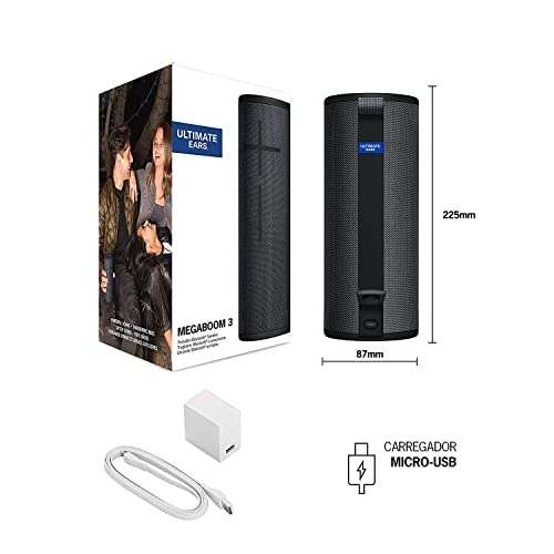 Amazon: Ultimate Ears Megaboom 3 Bocina Portátil Inalámbrica Bluetooth