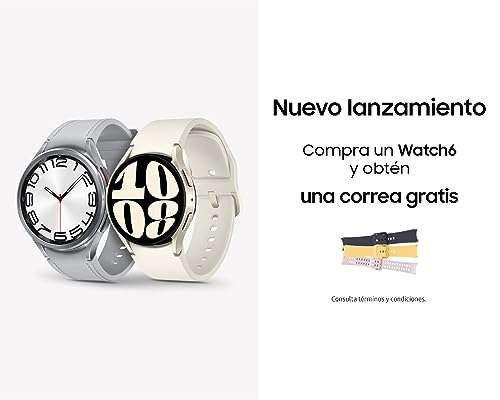 Amazon: SAMSUNG - Galaxy Watch 6 - 44mm - Silver