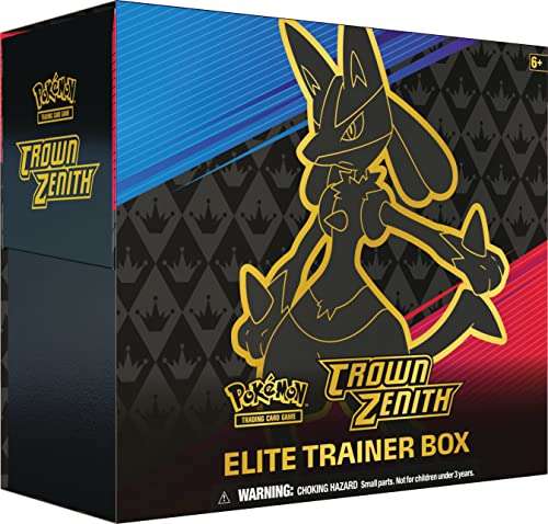 Amazon | Pokémon TCG: Crown Zenith Elite Trainer Box