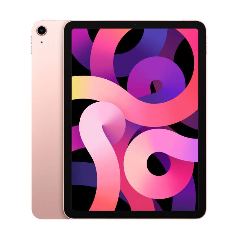 Walmart Apple iPad Air de 10,9 pulgadas (4.ª generación) con Wi-Fi de 64 GB - Oro rosa Apple MYFP2LL/A