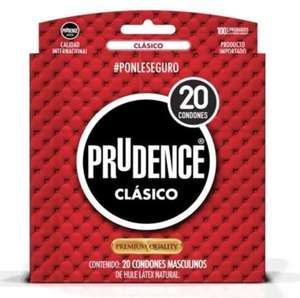 Amazon: Preservativos prudence 20 piezas | Envío gratis con Prime