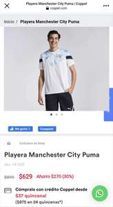 Coppel | Playera Puma Manchester City