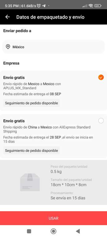 AliExpress: Celular Cubot Note 50 16/256GB- Enviado desde México - Leer descripción