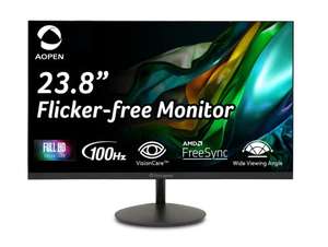 Amazon - Monitor AOPEN 24SA2Y Full HD 100HZ VA Freesync Altavoces Incluidos - Precio al pagar