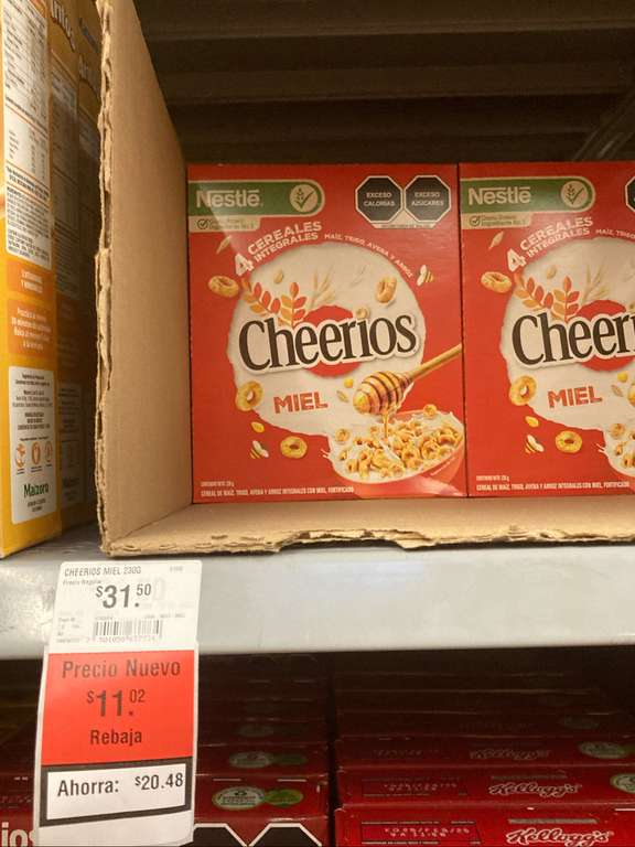 Walmart - Cheerios en liquidación $11.02