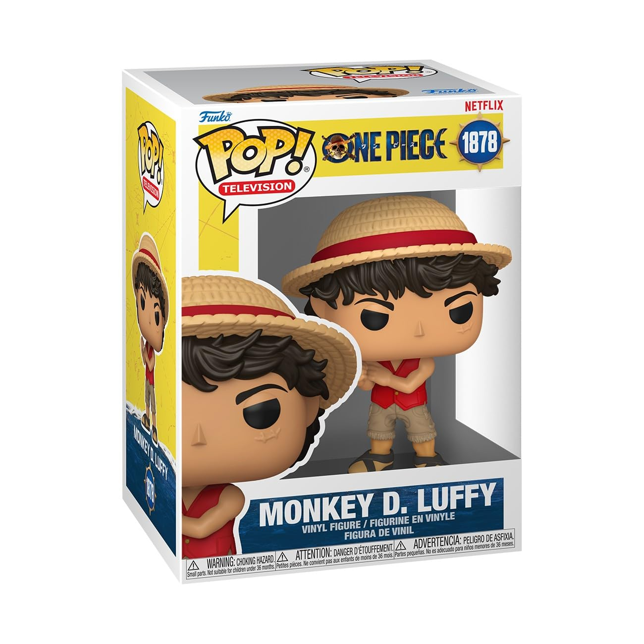 Amazon: Funko Pop! TV: One Piece - Monkey D. Luffy
