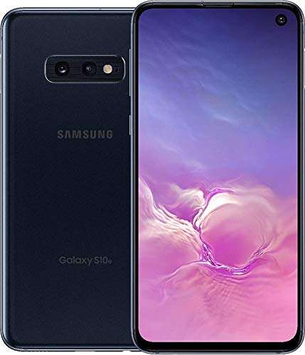 Samsung S10e, 128GB, Prism Black (Renewed)