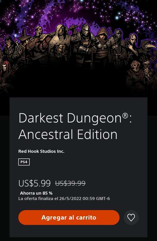 PlayStation: Darkest Dungeon Ancestral Edition PS4