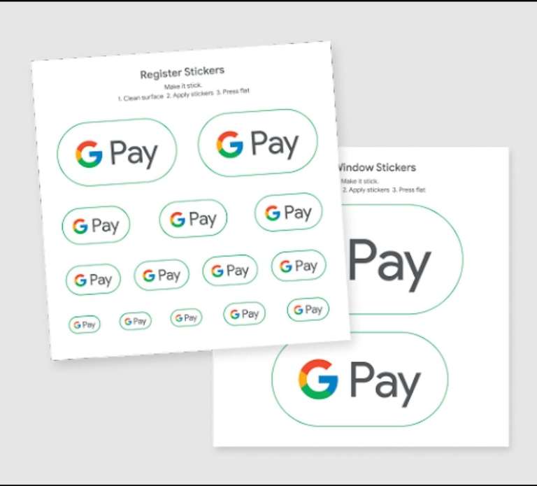 Kit de Pegatinas(Stickers) GRATIS de Google Pay (Google Wallet Ahora)