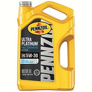 Amazon: Pennzoil Ultra Platinum 5 Quart 5 W-30 Full sintético Aceite de Motor