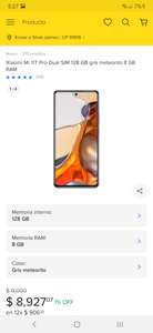 Mercado Libre Xiaomi Mi 11T Pro Dual SIM 128 GB gris meteorito 8 GB RAM