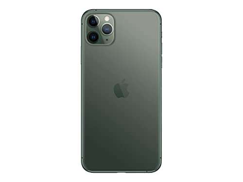 Amazon: Apple iPhone 11 Pro Max, 64GB, Totalmente Desbloqueado - Verde Medianoche Reacondicionado, 6 MSI con algunas tarjetas