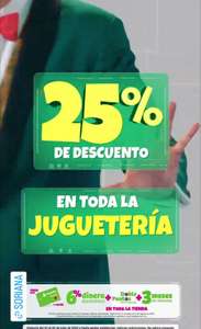 Soriana [Julio Regalado 2022]: 25% de descuento en Juguetería (a partir de mañana Viernes)