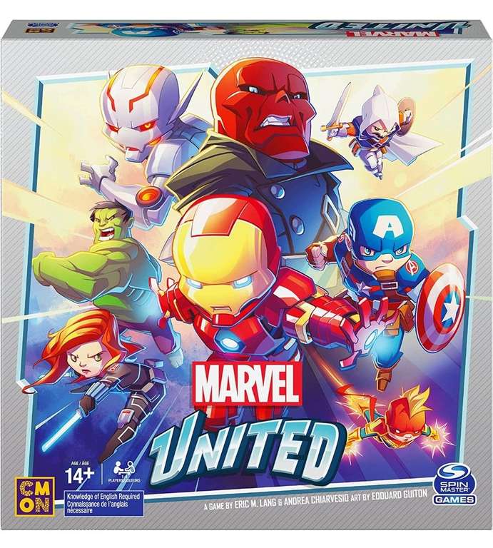 Amazon: Spin Master Games Marvel United (Juego de mesa)