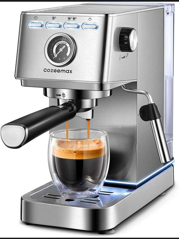 Amazon: Maquina de Espresso Cozeemax