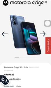 Motorola: Celular Motorola Edge 30 128 GB