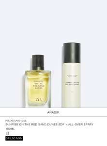 Zara: Perfumes de hombre en descuento