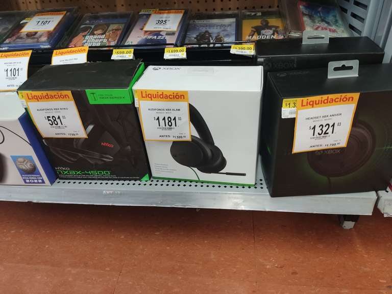 Walmart: Audífonos headset Xbox aniversario para consola
