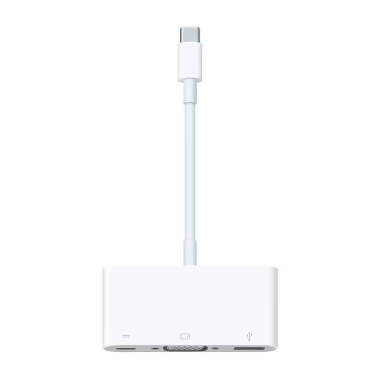 Soriana: Adaptador USB Apple USB-C a Multipuerto VGA Blanco